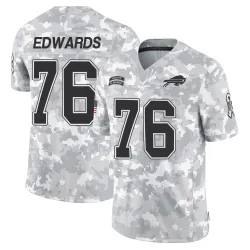 David Edwards Buffalo Bills Limited Men's 2024 Salute to Service Jersey (Arctic Camo)