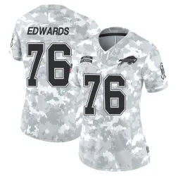 David Edwards Buffalo Bills Limited Women's 2024 Salute to Service Jersey (Arctic Camo)