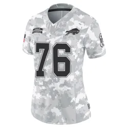 David Edwards Buffalo Bills Limited Women's 2024 Salute to Service Jersey (Arctic Camo)