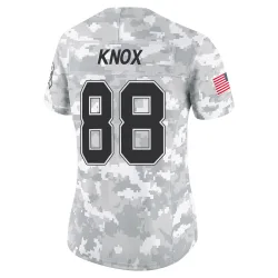 Dawson Knox Buffalo Bills Limited Women's 2024 Salute to Service Jersey (Arctic Camo)