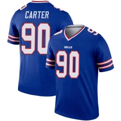 DeWayne Carter Buffalo Bills Legend Men's Jersey (Royal)