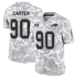 DeWayne Carter Buffalo Bills Limited Men's 2024 Salute to Service Jersey (Arctic Camo)