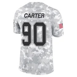DeWayne Carter Buffalo Bills Limited Men's 2024 Salute to Service Jersey (Arctic Camo)