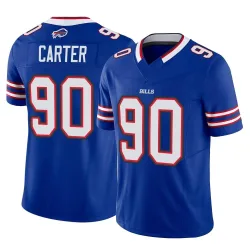 DeWayne Carter Buffalo Bills Limited Men's Vapor F.U.S.E. Jersey (Royal)