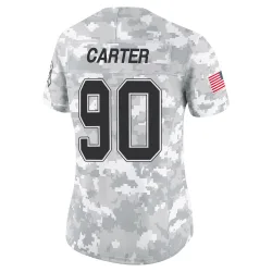 DeWayne Carter Buffalo Bills Limited Women's 2024 Salute to Service Jersey (Arctic Camo)