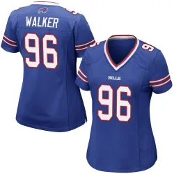 Deone Walker Buffalo Bills Game Women's Team Color Jersey (Royal Blue)