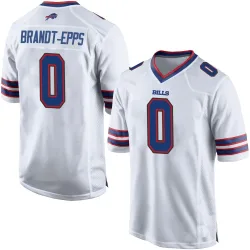 Devin Brandt-Epps Buffalo Bills Game Men's Jersey (White)