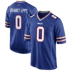 Devin Brandt-Epps Buffalo Bills Game Men's Team Color Jersey (Royal Blue)