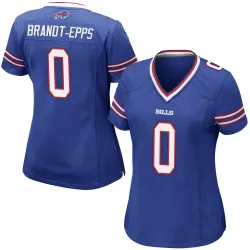 Devin Brandt-Epps Buffalo Bills Game Women's Team Color Jersey (Royal Blue)