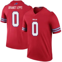 Devin Brandt-Epps Buffalo Bills Legend Men's Color Rush Jersey (Red)