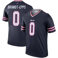 Devin Brandt-Epps Buffalo Bills Legend Men's Inverted Jersey (Navy)