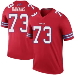 Dion Dawkins Buffalo Bills Legend Men's Color Rush Jersey (Red)
