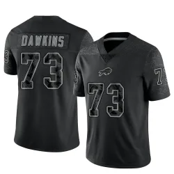 Dion Dawkins Buffalo Bills Limited Youth Reflective Jersey (Black)