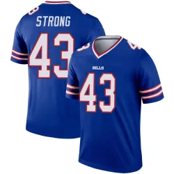 Dorian Strong Buffalo Bills Legend Men's Jersey (Royal)