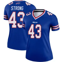 Dorian Strong Buffalo Bills Legend Women's Jersey (Royal)