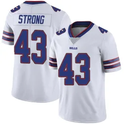 Dorian Strong Buffalo Bills Limited Men's Color Rush Vapor Untouchable Jersey (White)