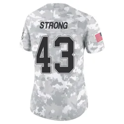 Dorian Strong Buffalo Bills Limited Women's 2024 Salute to Service Jersey (Arctic Camo)