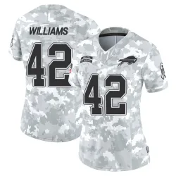 Dorian Williams Buffalo Bills Limited Women's 2024 Salute to Service Jersey (Arctic Camo)