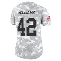 Dorian Williams Buffalo Bills Limited Women's 2024 Salute to Service Jersey (Arctic Camo)