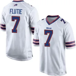 Doug Flutie Buffalo Bills Game Men's Jersey (White)