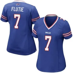 Doug Flutie Buffalo Bills Game Women's Team Color Jersey (Royal Blue)
