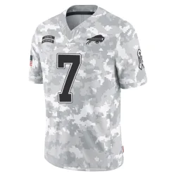 Doug Flutie Buffalo Bills Limited Men's 2024 Salute to Service Jersey (Arctic Camo)