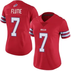 Doug Flutie Buffalo Bills Limited Women's Color Rush Vapor Untouchable Jersey (Red)