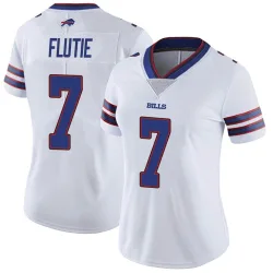 Doug Flutie Buffalo Bills Limited Women's Color Rush Vapor Untouchable Jersey (White)