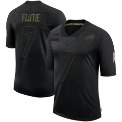 Doug Flutie Buffalo Bills Limited Youth 2020 Salute To Service Jersey (Black)