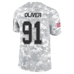 Ed Oliver Buffalo Bills Limited Men's 2024 Salute to Service Jersey (Arctic Camo)