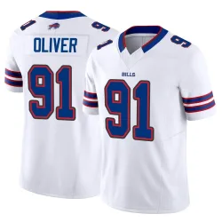 Ed Oliver Buffalo Bills Limited Men's Vapor F.U.S.E. Jersey (White)