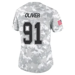 Ed Oliver Buffalo Bills Limited Women's 2024 Salute to Service Jersey (Arctic Camo)