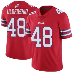 Edefuan Ulofoshio Buffalo Bills Limited Men's Color Rush Vapor Untouchable Jersey (Red)