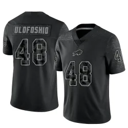 Edefuan Ulofoshio Buffalo Bills Limited Men's Reflective Jersey (Black)