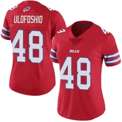 Edefuan Ulofoshio Buffalo Bills Limited Women's Color Rush Vapor Untouchable Jersey (Red)