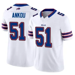 Eli Ankou Buffalo Bills Limited Men's Vapor F.U.S.E. Jersey (White)