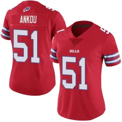 Eli Ankou Buffalo Bills Limited Women's Color Rush Vapor Untouchable Jersey (Red)