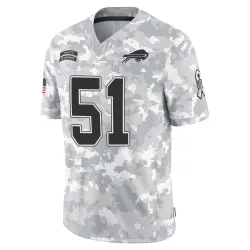 Eli Ankou Buffalo Bills Limited Youth 2024 Salute to Service Jersey (Arctic Camo)