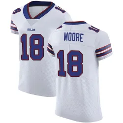 Elijah Moore Buffalo Bills Elite Men's Vapor Untouchable Jersey (White)