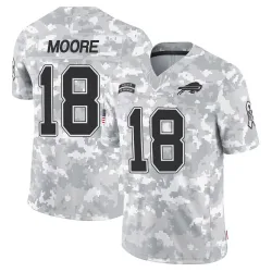 Elijah Moore Buffalo Bills Limited Men's 2024 Salute to Service Jersey (Arctic Camo)
