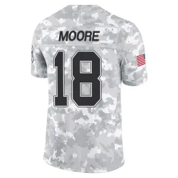 Elijah Moore Buffalo Bills Limited Men's 2024 Salute to Service Jersey (Arctic Camo)