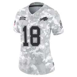 Elijah Moore Buffalo Bills Limited Women's 2024 Salute to Service Jersey (Arctic Camo)