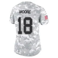 Elijah Moore Buffalo Bills Limited Women's 2024 Salute to Service Jersey (Arctic Camo)