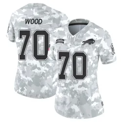 Eric Wood Buffalo Bills Limited Women's 2024 Salute to Service Jersey (Arctic Camo)