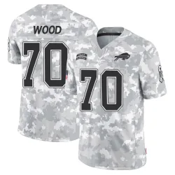 Eric Wood Buffalo Bills Limited Youth 2024 Salute to Service Jersey (Arctic Camo)