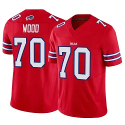 Eric Wood Buffalo Bills Limited Youth Vapor F.U.S.E. Jersey (Red)