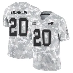Frank Gore Jr. Buffalo Bills Limited Men's 2024 Salute to Service Jersey (Arctic Camo)