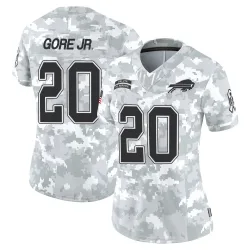 Frank Gore Jr. Buffalo Bills Limited Women's 2024 Salute to Service Jersey (Arctic Camo)