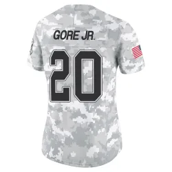 Frank Gore Jr. Buffalo Bills Limited Women's 2024 Salute to Service Jersey (Arctic Camo)