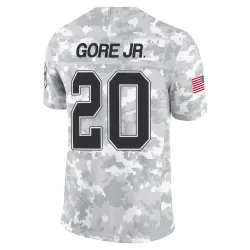 Frank Gore Jr. Buffalo Bills Limited Youth 2024 Salute to Service Jersey (Arctic Camo)